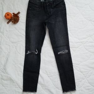 Mossimo Distressed Mid Rise Jegging